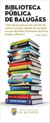 Biblioteca P�blica de Balug�es mais de 3000 Publica��es