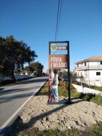 P�rticos de Boas Vindas nas entradas principais da Freguesia